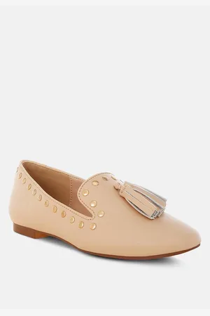 RAG & CO Philoha Studs & Tassels Detail Flat Loafers