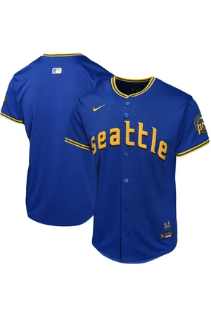 Outerstuff Nike Boys and Girls Seattle Mariners City Connect Limited Jersey