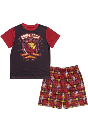 Harry Potter Boys Pajama Shirt and Shorts Sleep Set