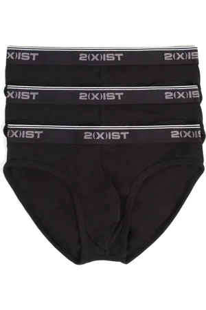 2Xist Cotton Stretch No Show Brief 3 Pack