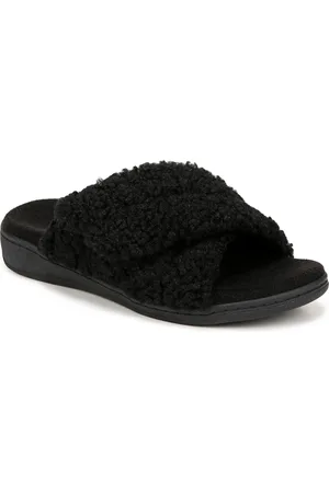 Vionic Womens Relax Ii Open Toe Slippers