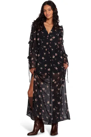 Belle & Bloom Come As You Are Floral Maxi Dress