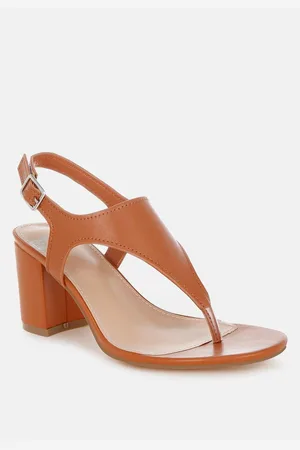 RAG & CO Ann Real Leather Thong Toe Sandals