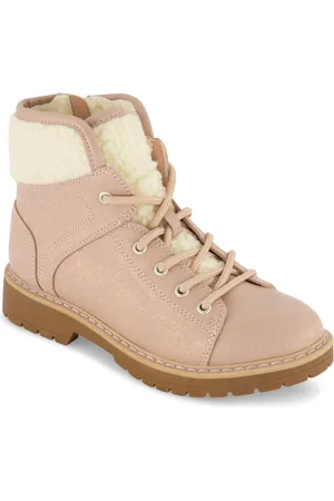 MARC FISHER Little Girls Hiker Shimmer Booties