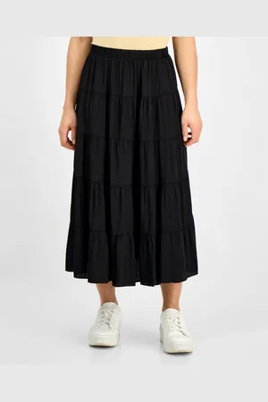 And Now This Petite Tiered Pull-On Maxi Skirt, Exclusively at Macy