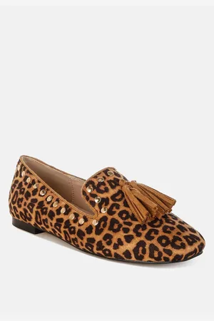 RAG & CO Niloha Studs & Tassels Detail Loafers