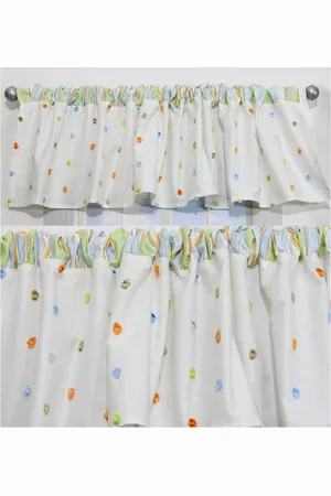3 Stories Trading Nurture Valances 2 Window Saver Pack