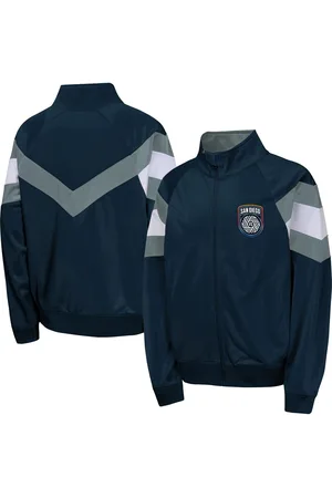 Outerstuff Big Boys and Girls San Diego Fc Field General Track Full-Zip Jacket
