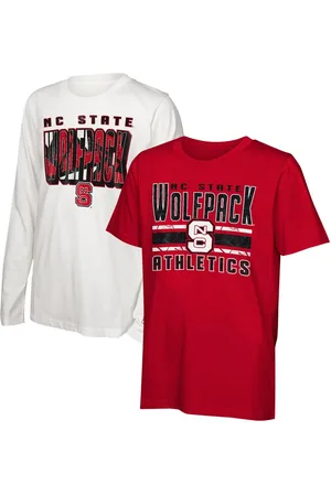 Outerstuff Big Boys and Girls Nc State Wolfpack In the Mix T-Shirt Combo Set