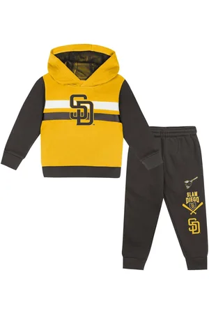 Outerstuff Toddler 2-Piece Gold/Brown San Diego Padres Wind Up Pullover Hoodie and Sweatpants Set - Gold, Brown