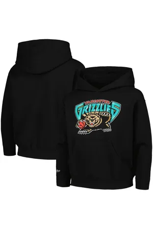 Mitchell & Ness Big Boys and Girls Vancouver Grizzlies Hardwood Classics Retro Logo Pullover Hoodie