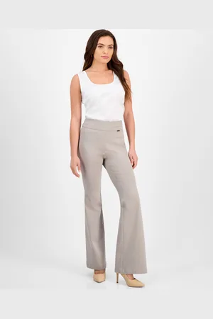 I.N.C. International Concepts Petite High-Rise Flare Pants, Exclusively at Macy