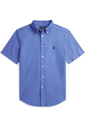 Ralph Lauren Big Boys Oxford Short-Sleeve Shirt