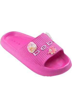 Bebe Little and Big Girls Stylish and Comfortable Summer with Sea Charms Slides
