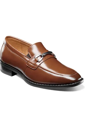 Stacy Adams Big Boys Kaylor Jr. Moc Toe Slip On Shoes