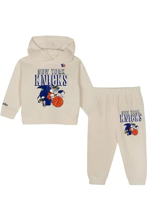 Mitchell & Ness Toddler 2-Piece New York Knicks Hang Time Oversized Pullover Hoodie and Pants Set