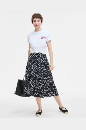 On 34th Womens Cherry Coke Graphic T Shirt Printed Slip Midi Skirt Cassiee Espadrille Flats Extra Large Woven Tote Exclusively At Macys