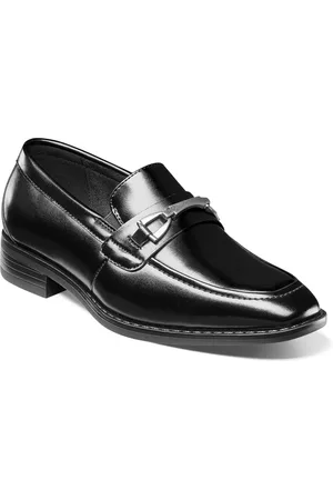 Stacy Adams Big Boys Kaylor Jr. Moc Toe Slip On Shoes