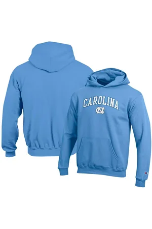Champion Big Boys and Girls Carolina Blue North Carolina Tar Heels Campus Pullover Hoodie