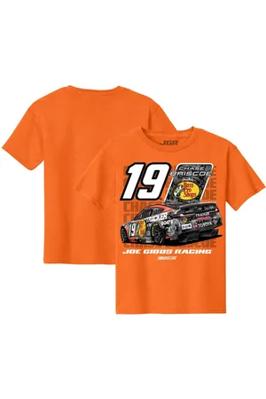 Joe Gibbs Racing Team Collection Big Boys and Girls Chase Briscoe Bass Pro Shops Car T-Shirt