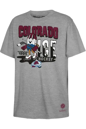 Mitchell & Ness Big Boys and Girls Colorado Avalanche Popsicle T-Shirt