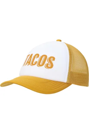 Generic Tacos White & Mustard Foam Trucker Hat - Tacos white mustard