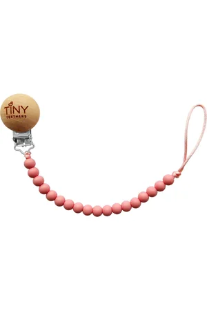 Tiny Teethers Designs 3 Stories Trading Tiny Teethers Infant Silicone Pacifier Clip