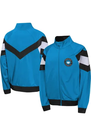 Outerstuff Big Boys and Girls Charlotte Fc Field General Track Full-Zip Jacket