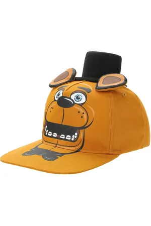 Five Nights At Freddys Boys Bug Face Freddy Youth Brown Snapback Hat