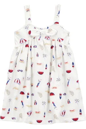 Carters Toddler Girls 4th Of July Icon Knit Dress