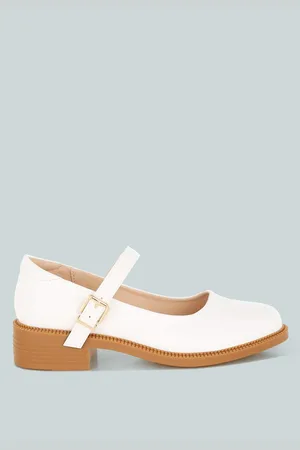 London Rag Ejeta Faux Leather Mary Jane Shoes