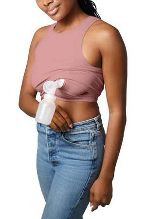 Kindred Bravely Maternity Sublime Hands-Free Pumping Longline Bra Busty