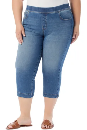 Gloria Vanderbilt Plus Size Shape Effect Capri Jeans