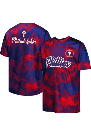 Outerstuff Big Boys and Girls Red/Royal Philadelphia Phillies Pinch Hitter T-Shirt - Red, Royal