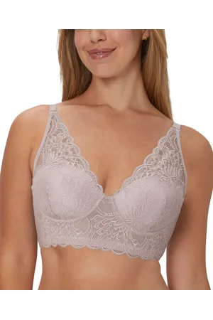 Maidenform Pure Comfort Lace & Mesh Longline Wireless Bralette DM1188