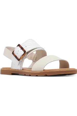 sorel Ella Iii Slingback Sandals - Chalk, Gum 2