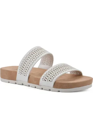 Cliffs by White Mountain Thrilled Slide Sandal