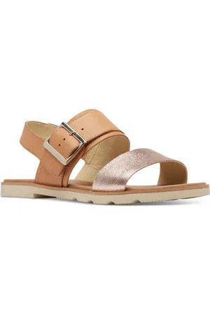 sorel Ella Iii Slingback Sandals - Honest Beige, Honey White