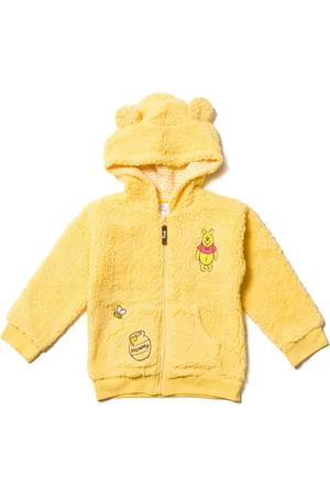 WINNIE THE POEH Toddler Boys Mickey Mouse Tigger Pluto Zip Up Hoodie