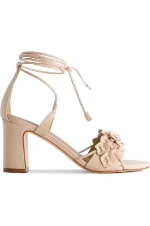 Bernardo Bernardo Ieda Floral Ankle Tie Heeled Sandal