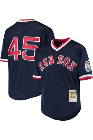 Mitchell & Ness Big Boys Pedro Martinez Boston Red Sox Cooperstown Collection Mesh Batting Practice Jersey