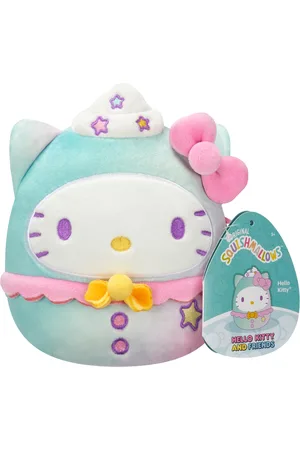 Hello Kitty Squishmallow and Friends, 8-Inch Plush- Styles May Vary