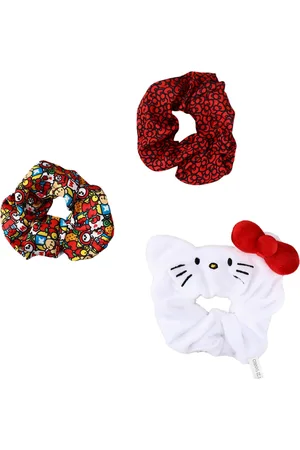 Hello Kitty Sanrio Scrunchy 3-Pack