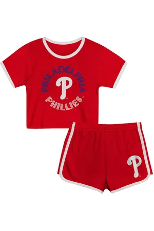 Outerstuff Toddler 2-Piece Philadelphia Phillies Double Run T-Shirt & Shorts Set