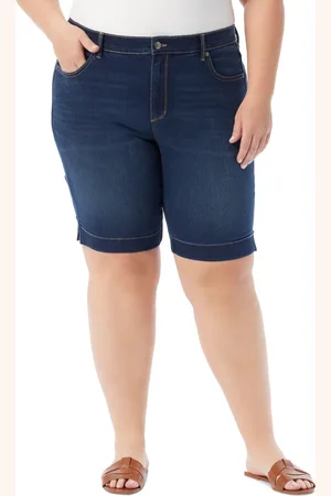 Gloria Vanderbilt Plus Size Amanda Bermuda Shorts