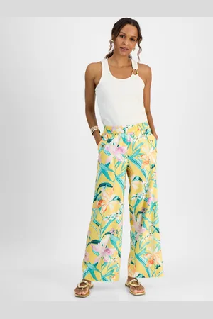 I.N.C. International Concepts Petite Wide-Leg Pull-On Pants, Exclusively at Macy