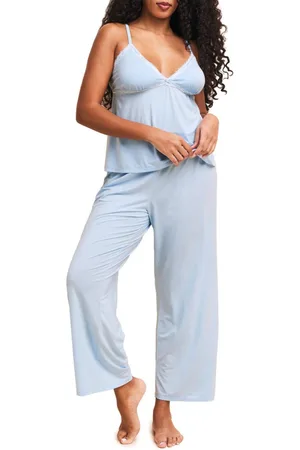 Adore Me Plus Size Eloisa Tank Top & Pants Pajama Set