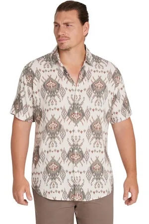 Johnny Bigg Big & Tall Atlas Ikat Print Shirt