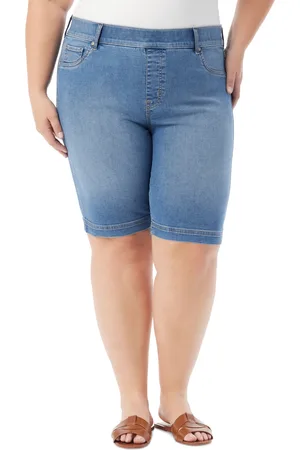 Gloria Vanderbilt Plus Size Shape Effect Bermuda Shorts