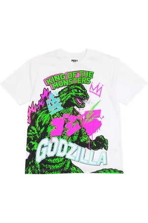 Godzilla Toddler Boys Matching Family T-Shirt - Green / purple
